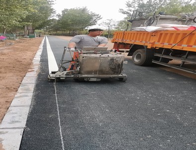 柘城景区标线施工